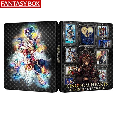 kingdom hearts steel box|[KH3] Steelbook packaging : r/KingdomHearts .